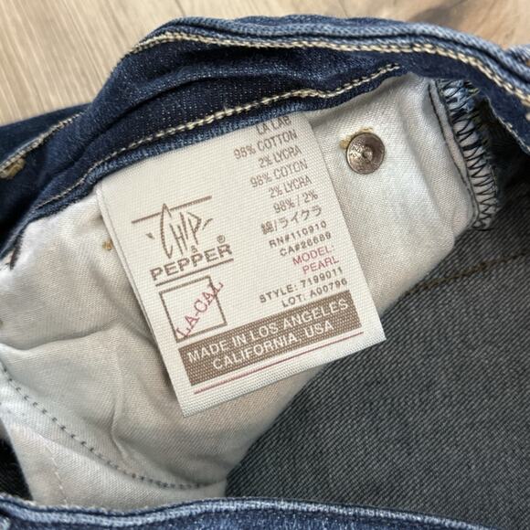 Chip & Pepper Women’s Bootcut Jeans Size 29 Dark Blue Wash - Picture 4 of 6